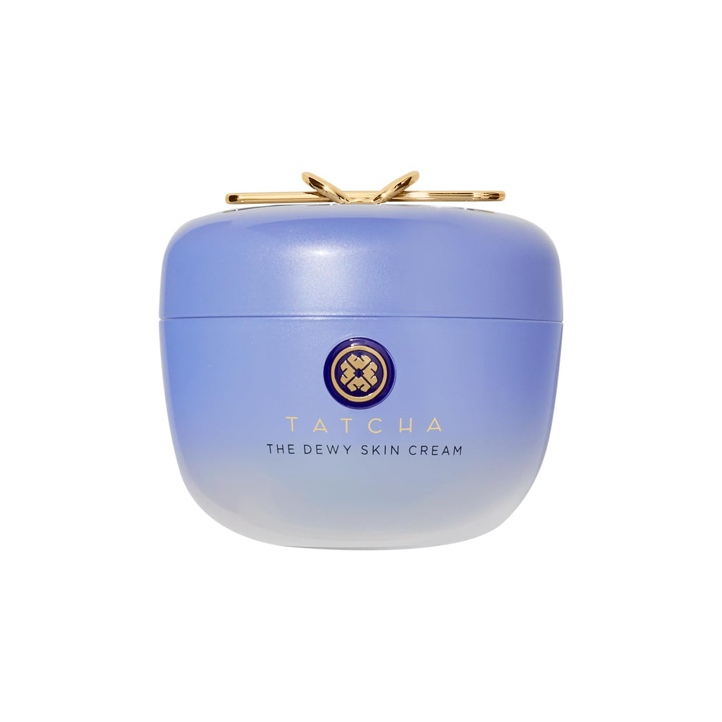 TATCHA The Dewy Skin Cream, Rich Plumping Moisturizer with Hyaluronic Acid | Improves skin barrier, reduces fine lines, plumps, & hydrates dry skin with hyaluronic acid, Hadasei-3, & biomimetic squalane