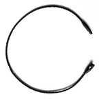Buy now LGEGE 500 pcs 7.5-inch Black Hang Tag Nylon String Snap Lock Pin Loop Fasteners Hook Ties at indiglob india