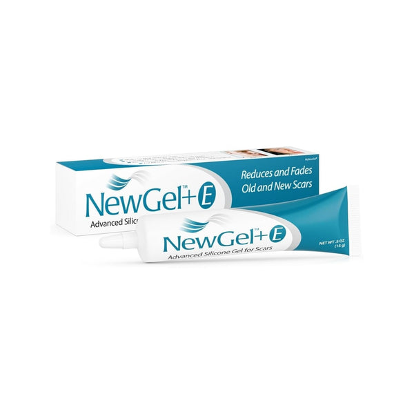 Advanced High-Potency Silicone Scar Gel with Vitamin E for Old, New Scars, Surgery, Keloids, Burns, and Facial Blemish Scars, NewGel Plus by MyNewGel (15 Grams) - 0.50 oz
