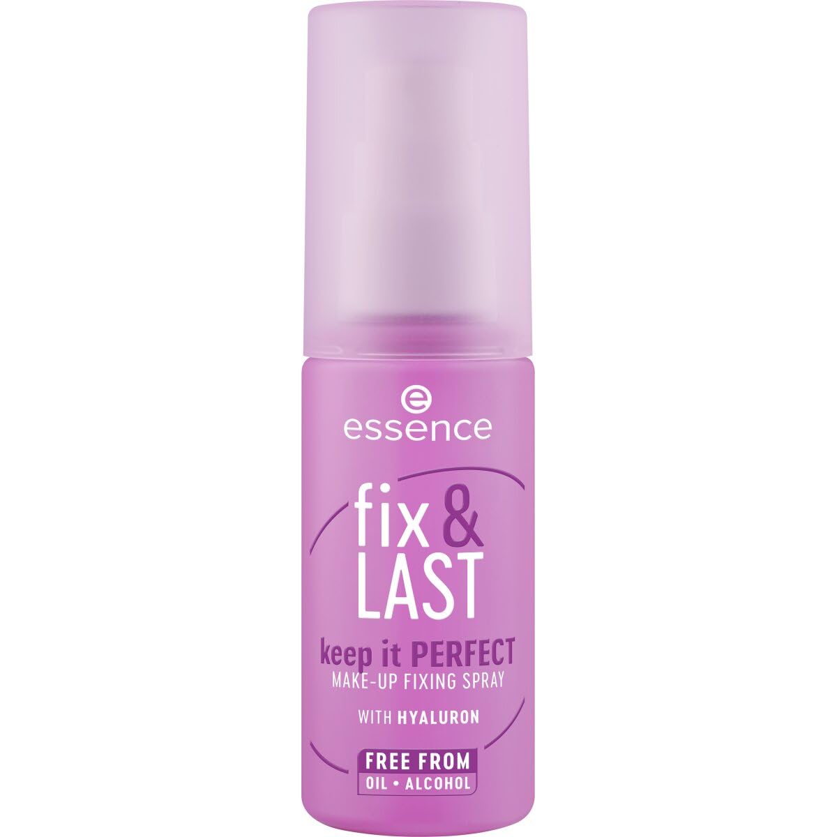 essence Fix & Last 18H Long-Lasting Makeup Fixing Spray, Waterproof | Keeps Makeup Flawless 18 Hours, Lightweight Non-Sticky Mist, Smudge Proof, Vegan & Cruelty Free, Paraben-Free, Fragrance-Free