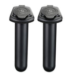 2 Pack Kayak Deck Flush Mount Fishing Rod Holders and Cap Cover for Boat, Canoe and Tackle Accessory Tool