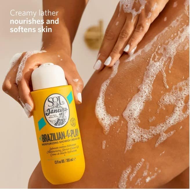 Buy now SOL DE JANEIRO Brazilian Bum Bum Cream and Brazilian Play Moisturizing Shower Cream Gel Body Wash Full Size Bundle, Amazon Exclusive at indiglob india