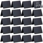 20 Pack Mini Chalkboard Signs, Food Labels for Party Buffet Catering, 4"x3"