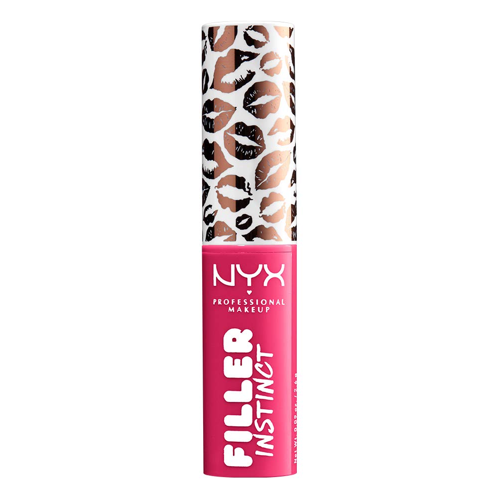 Buy now NYX PROFESSIONAL MAKEUP Filler Instinct Plumping Lip Color, Lip Balm - Juicy Pout (Cherry Red) at indiglob india