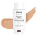 ISDIN Eryfotona Ageless Tinted Mineral Face Sunscreen SPF 50, Zinc Oxide | Anti-Aging, 100% Mineral UV Filters, Ultralight Emulsion, Suitable for Sensitive Skin, Dermatologist Recommended