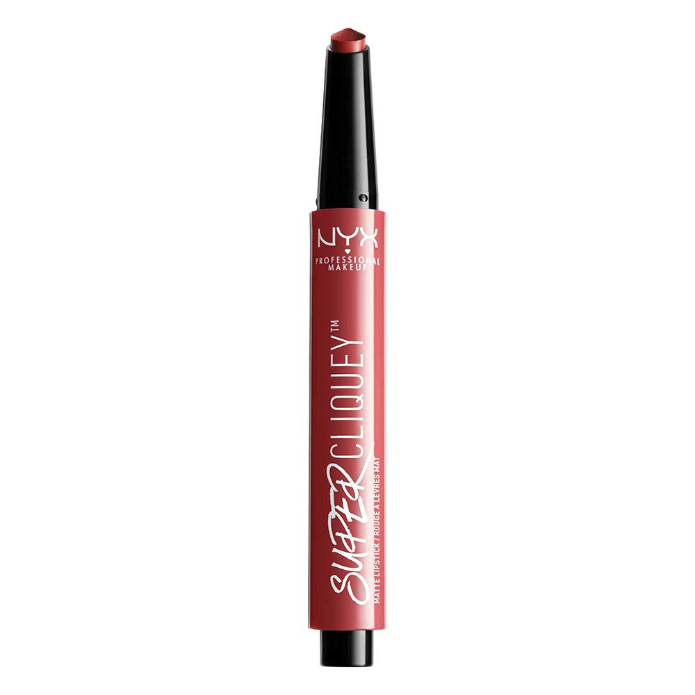Buy now NYX PROFESSIONAL MAKEUP Super Cliquey Matte Lipstick, Dangerous, 0.05 Ounce 0.05 Ounce (Pack of 1) Oh So Pretty at indiglob india