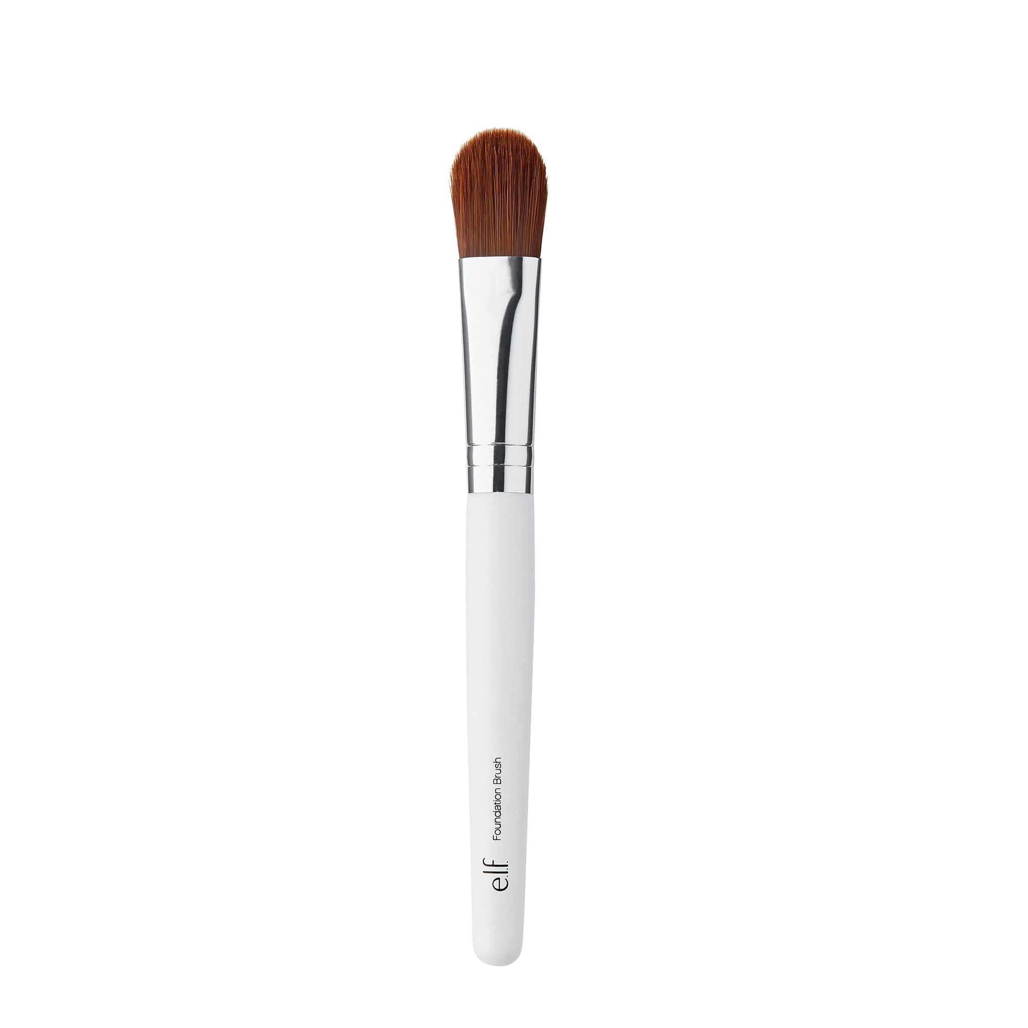 Buy now e.l.f. Foundation Brush, Tapered Face Makeup Brush For A Flawless, Ultra-Smooth, Poreless Finish, For Cream Or Liquid Formulas, Vegan & Cruelty-Free at indiglob india