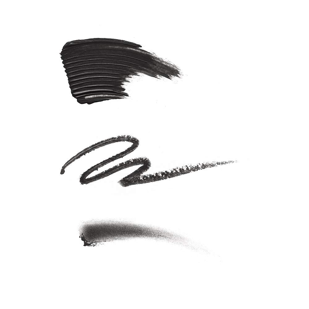 Buy now NYX Cosmetics 3-in1 Brow Pencil Black at indiglob india