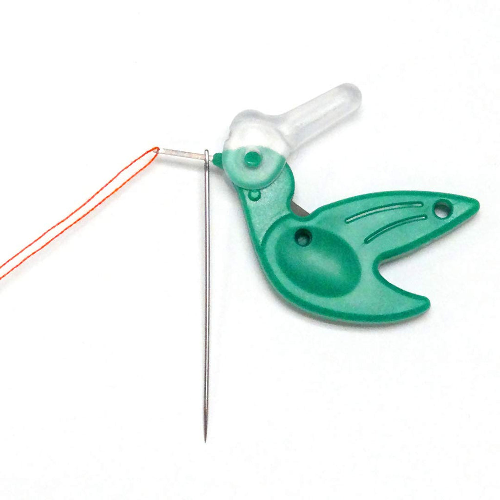 Dritz 270 Hummingbird Needle Threader , Green