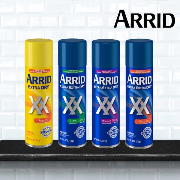 Buy now Arrid Deodorant 6 Ounce Aerosol XX Morning Clean (177ml) (2 Pack) at indiglob india