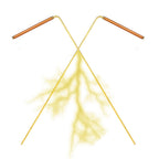 Buy now Solid Copper and Brass Dowsing Rods with Smooth Movement for Tracing Spiritual Energy Chi, Ghost Hunting, Water Divining, Finding Gold, Locating Lost Items or Answering Questions! at indiglob india
