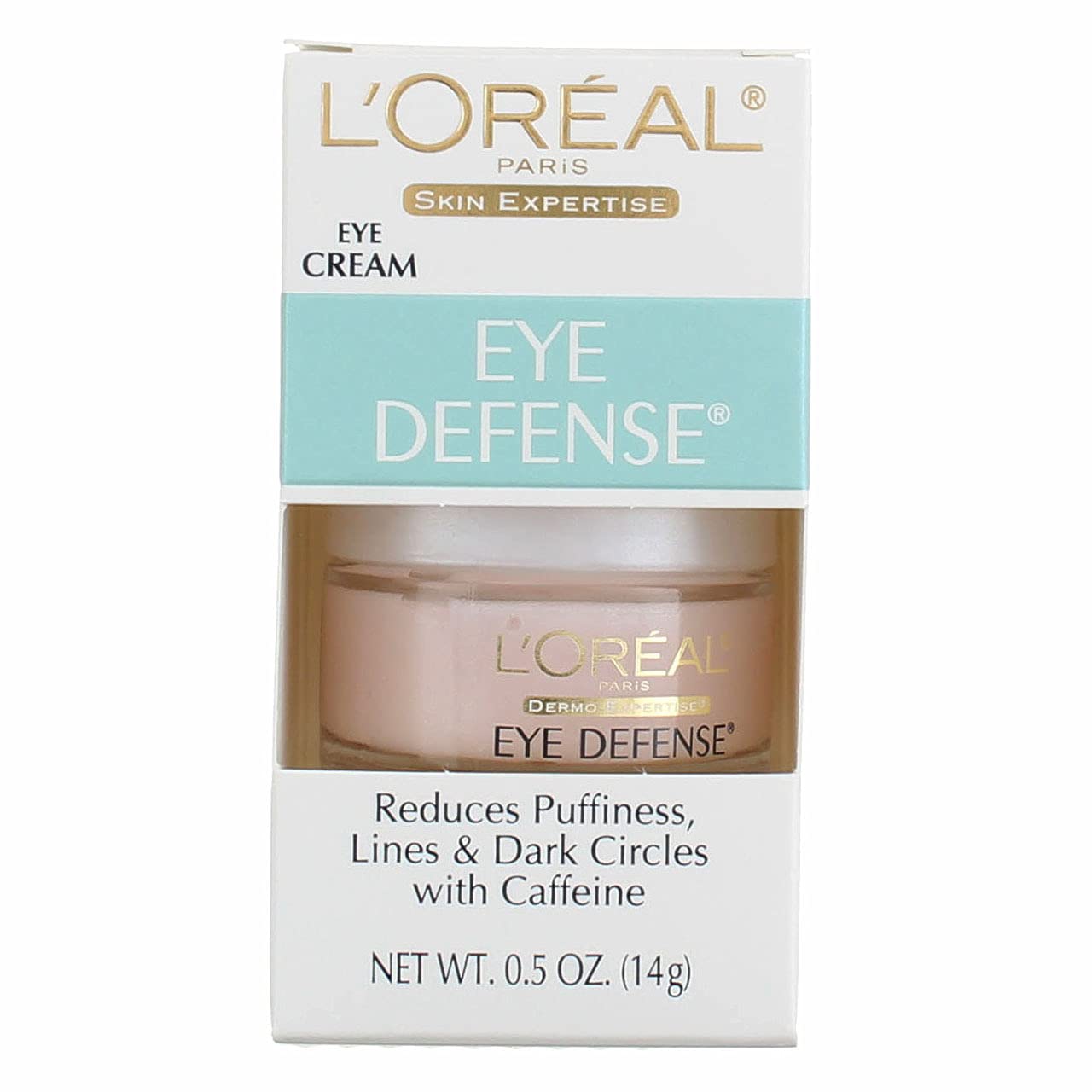 L’Oreal Paris Dermo-Expertise Eye Defense Gel, 0.5 oz (Pack of 2)
