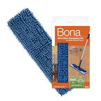 Buy now Bona Microfiber Sweeping Pad for Multi-Surface Floors - For Use With Bona Mops - Attracts, Picks Up Pet Hair, Fur, and Dander - Wood, Stone, Tile, Laminate, and Vinyl Floors at indiglob india