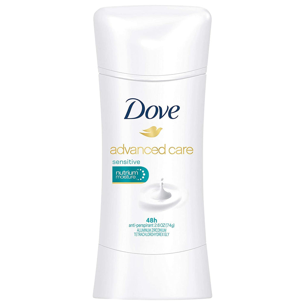 Buy now Dove Advanced Care Antiperspirant Deodorant, Sensitive 2.6 Oz at indiglob india
