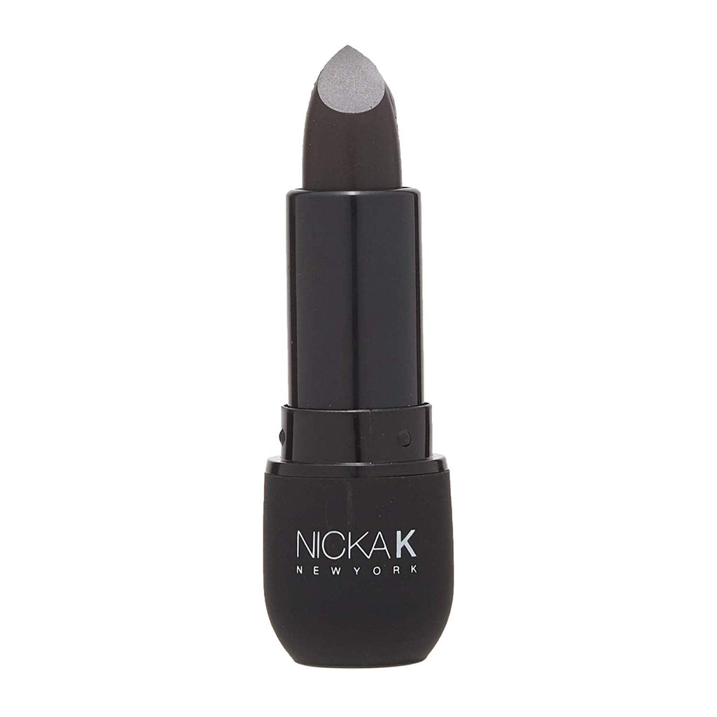 Buy now NICKA K Vivid Matte Lipstick NMS07 Black at indiglob india