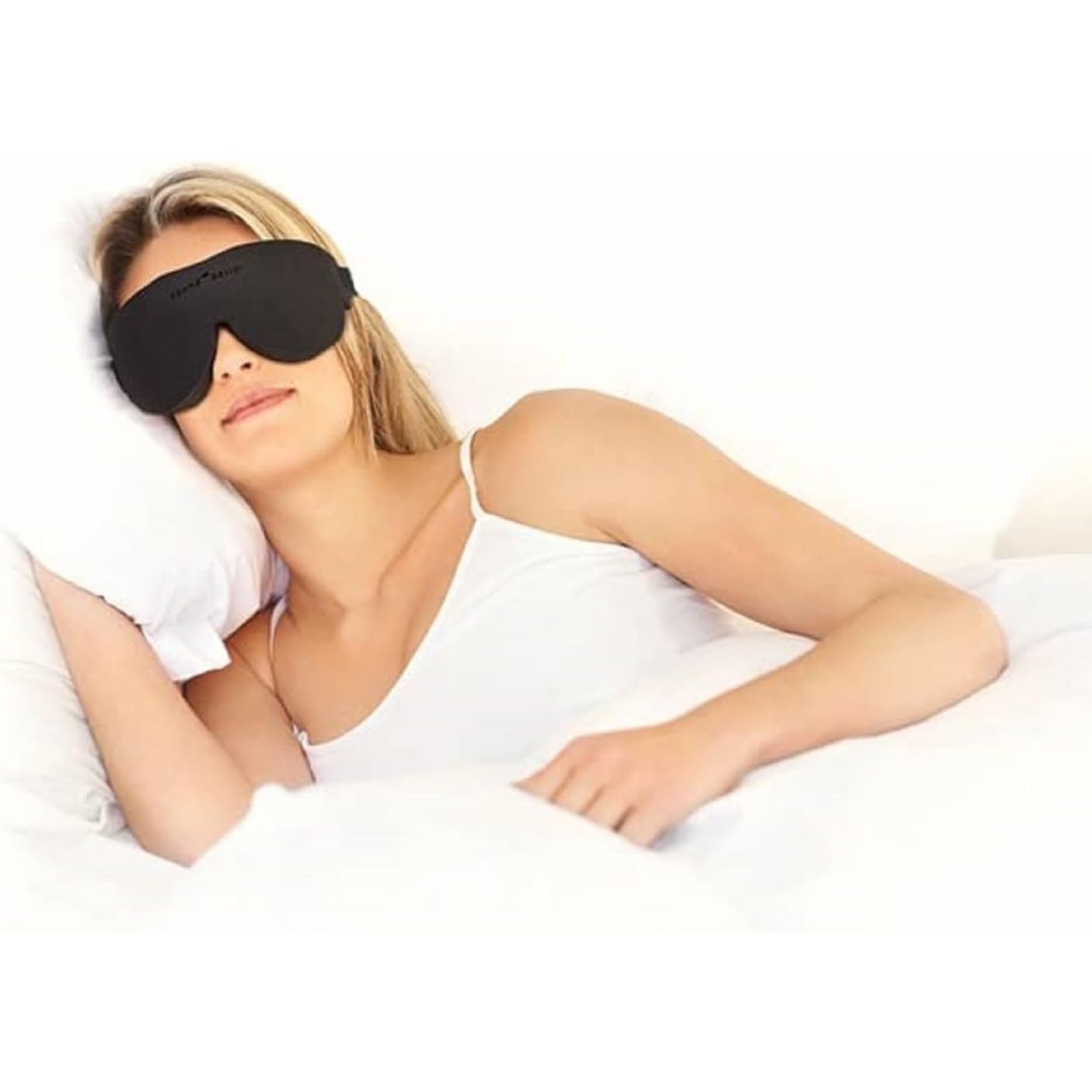 Buy now Sound Oasis GTS-1000 Glo to Sleep Eye Mask, Night-time Adult Sleep Aid for Men and Women, Tranquil Deep REM Sleep, Relaxation Zen Therapy, Contoured Hypoallergenic Material at indiglob india