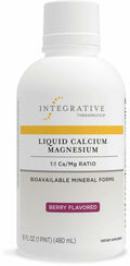 Integrative Therapeutics Liquid Calcium Magnesium, Berry, 16oz