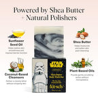 Buy now Kitsch Shea Butter Exfoliating Body Wash x Star Wars Stormtrooper Design â€“ Moisturizing Bar Soap & Gentle Soap Bar â€“ Hydrates, Softens & Soothes Skin â€“ Paraben, Silicone & Sulfate-Free - 4 oz at indiglob india