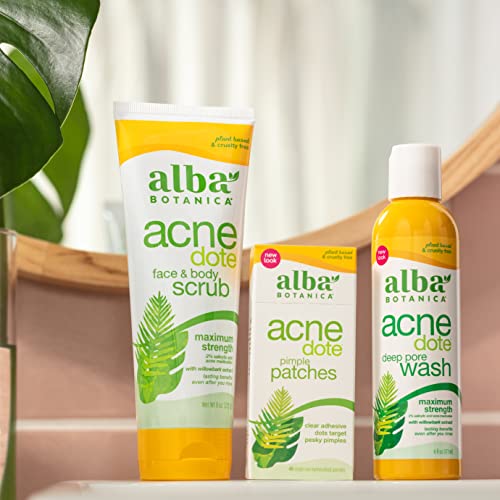 Buy now Alba Botanica Acnedote Pimple Patches for Face - Pimple, Spot Patches - Hydrocolloid Skincare Patches - 40 Count at indiglob india