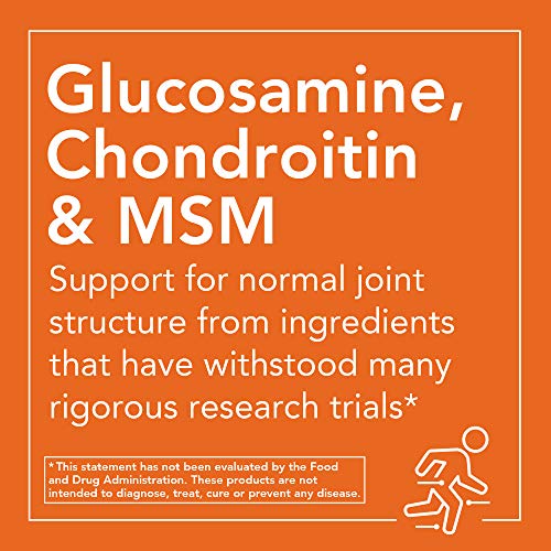 Buy now NowFoods Vegetarian Glucosamine & MSM Joint Health 240 Veg Capsules at indiglob india