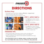 Buy now Zinsser Wood Bleach Kit | Lighten Furniture, Floors, Cabinets, Trim | Removes Red Tone | 2-Step Brightening System | 2-Step 8 fl. oz. Kit (16 fl. oz. Total) at indiglob india
