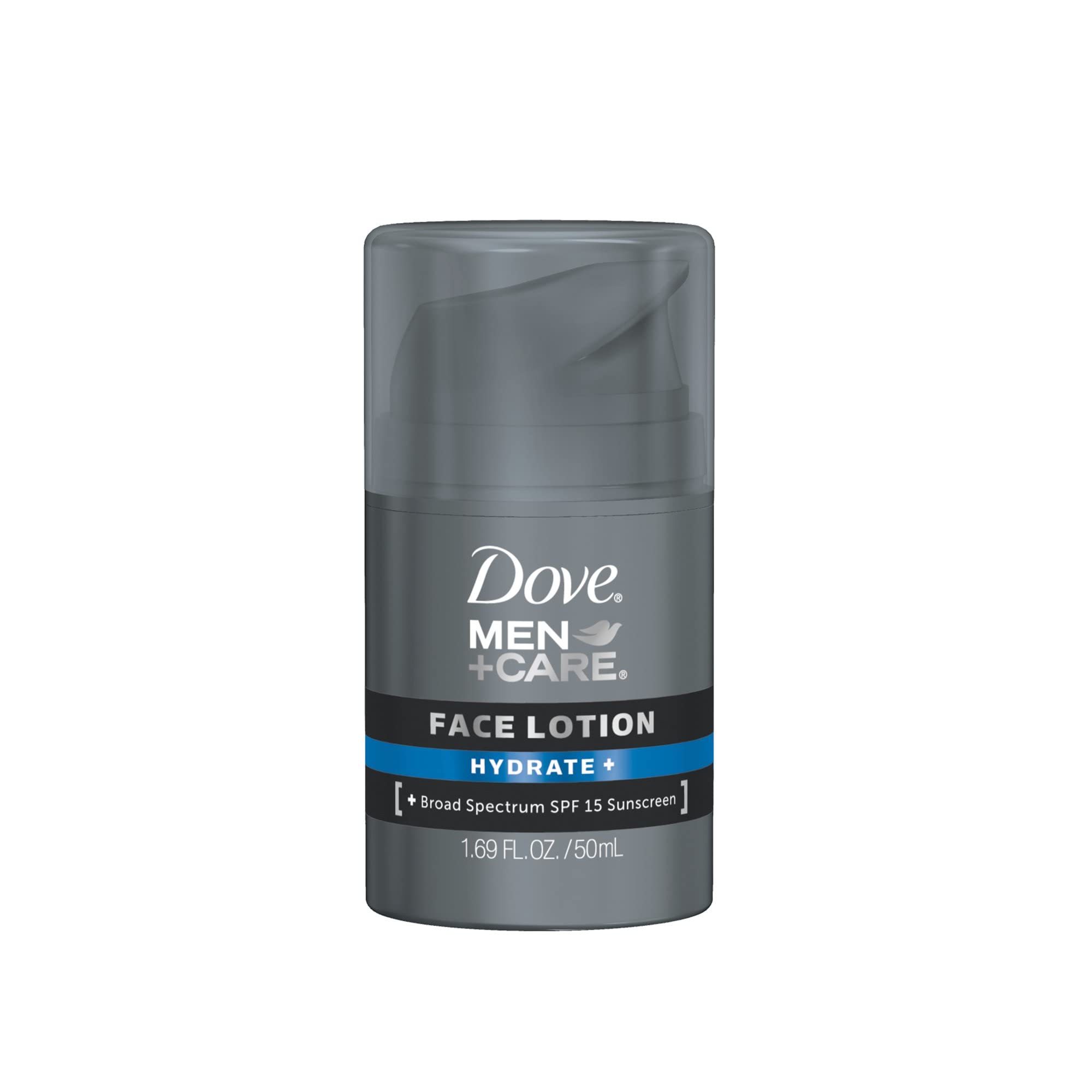 Buy now Dove Men + Care Face Lotion Hydrate with Broad Spectrum SPF 15, 1.69 Fl Oz at indiglob india