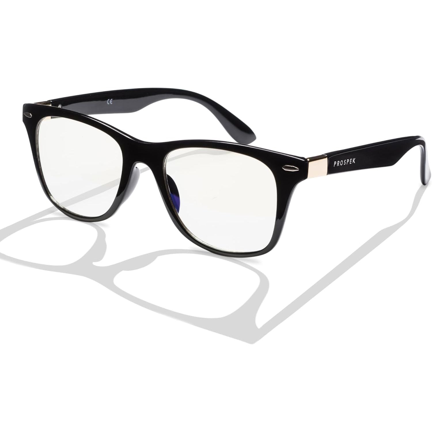 Buy now Prospek Blue Light Blocking Glasses for Women Oversized I Lightweight Titanium Frame for Computer with Anti-glare to Reduce Eyestrain I AURA Wayfarer at indiglob india