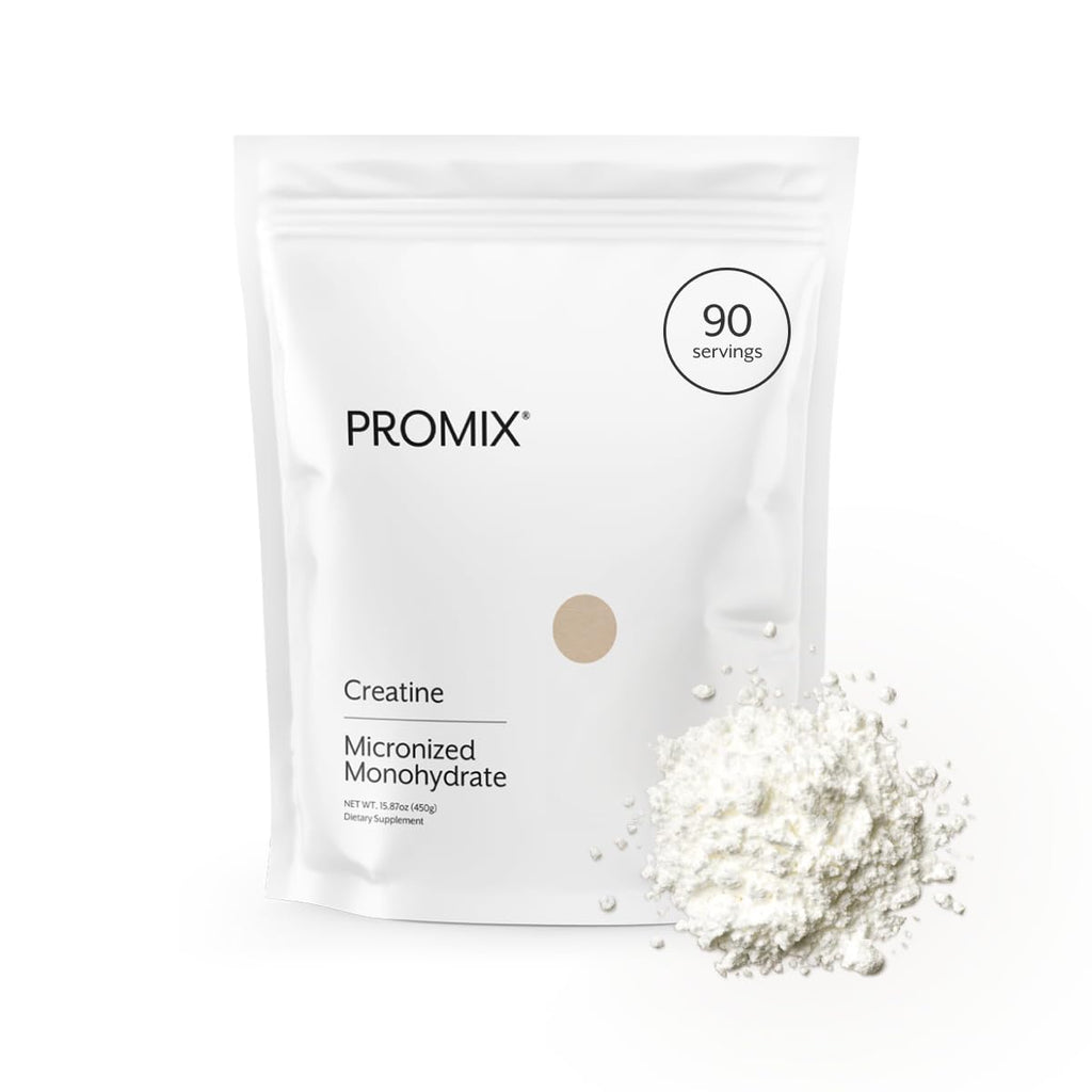 ProMix Nutrition Creatine Monohydrate Powder, Unflavored - 90 Servings | Creatine Monohydrate Powder for Muscle Strength, Power, Lean Muscle Growth, Endurance & Athletic Performance Support