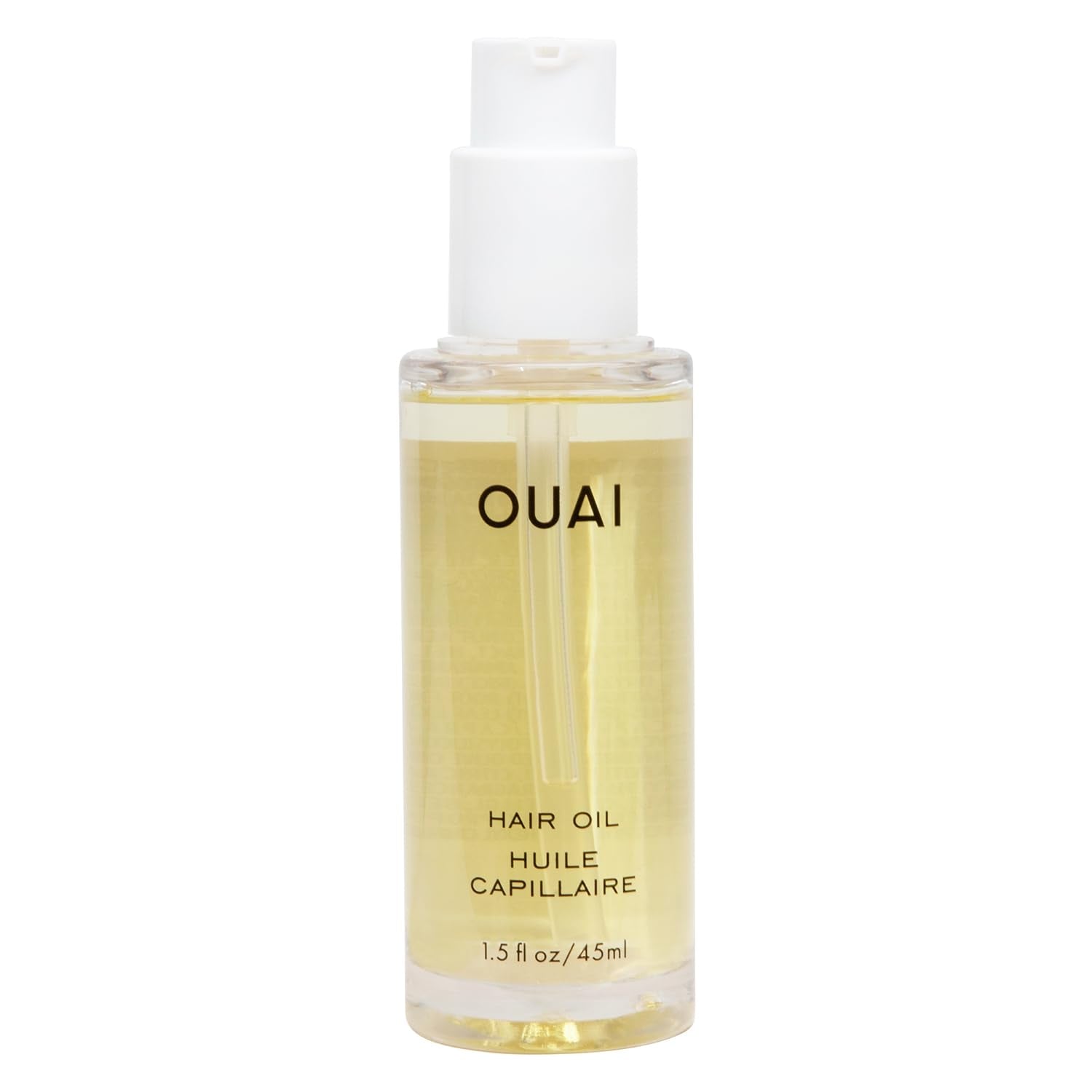 OUAI Hair Oil Travel Size - Helps Reduce Frizz (0.45 Fl Oz) | Add Shine and Smooth Split Ends - Color Safe Formula - Paraben, Phthalate and Sulfate Free