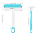 REALIKE Brayer Roller & Mat Tweezers Remover Set Craft Stamping Brayer Tools Compatible with Cricut/Silhouette/Brother Crafting Printmaking