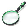 Buy now Large Magnifying Glass 10X Handheld Reading Magnifier for Seniors - 100MM 4INCHES Real Glass Magnifying Lens for Book Newspaper Reading, Insect and Hobby Observation, Science (Green) at indiglob india