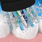 Buy now Oral-B Crossaction Electric Toothbrush Replacement Brush Head Refills, Black , 4 Count (Pack of 1) at indiglob india
