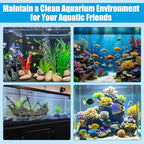 Buy now AQUANEAT Replacement Canister Filter Pads Compatible with SUNSUN HW-302 Aquarium Filter Media Sponge Floss 16pcs at indiglob india