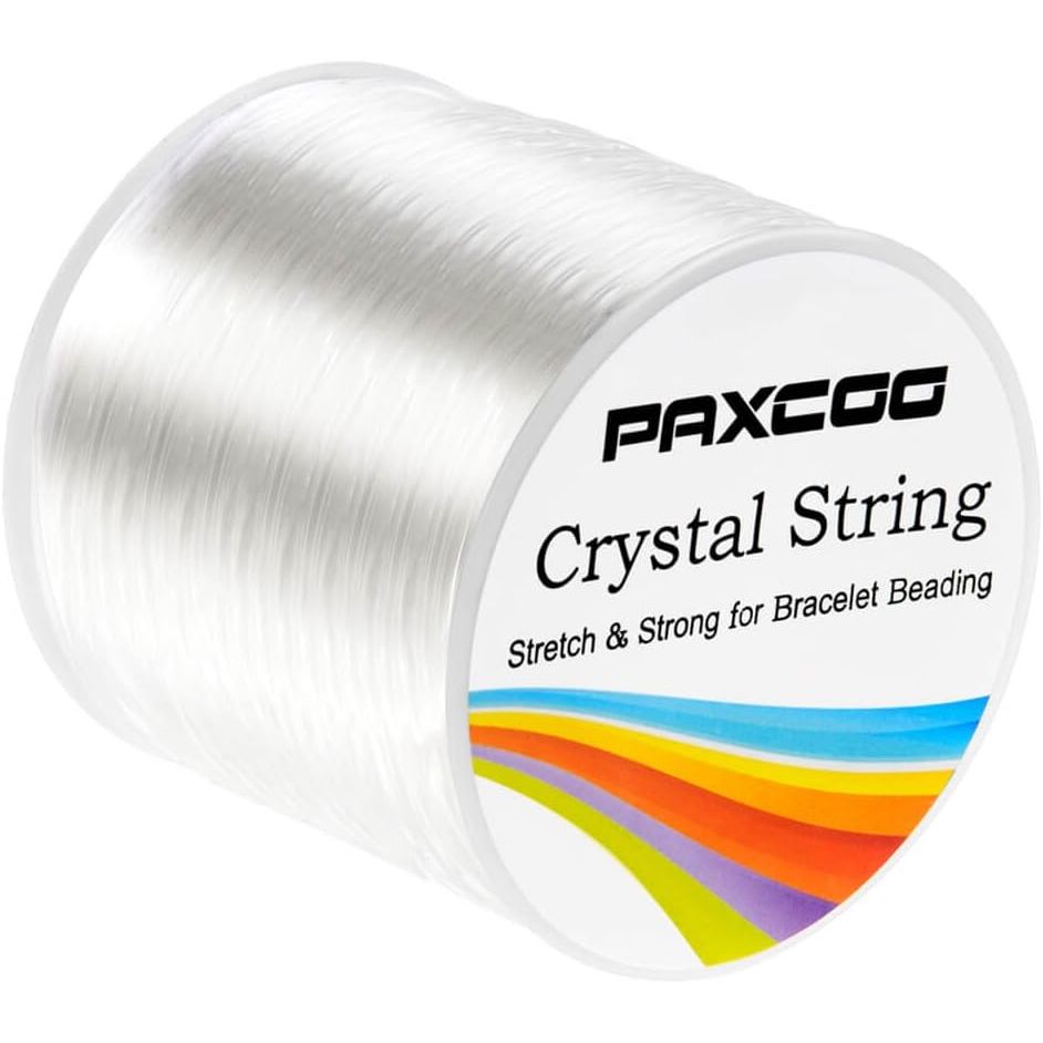 Buy now Paxcoo 1.2mm Elastic Stretch String Cord for Jewelry Making Bracelet Beading Thread Default at indiglob india