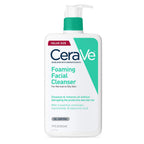 Buy now CeraVe Foaming Facial Cleanser, Daily Face Wash for Oily Skin, Hyaluronic Acid + Ceramides + Niacinamide, Fragrance Free & Paraben Free, Non-Drying Oil Control Face Wash, 19 Fluid Ounce 19 Ounce at indiglob india