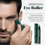 Buy now Wolf Project Under Eye Roller - Korean Beauty, with Caffeine, Vitamin C and Peptides - Energizing Serum for Dark Circles and Puffiness, Fine Lines, Wrinkles - Gel-Based Brightening Cream at indiglob india