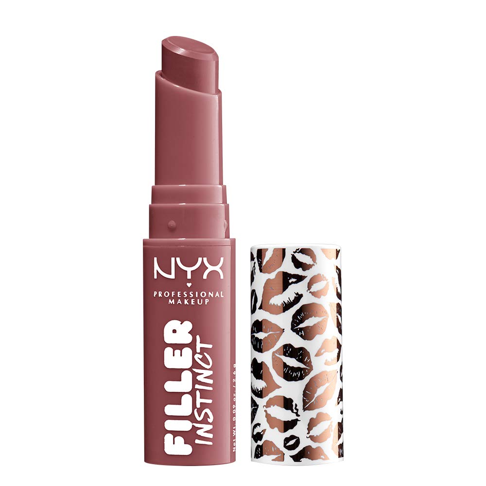 Buy now NYX PROFESSIONAL MAKEUP Filler Instinct Plumping Lip Color, Lip Balm - Juicy Pout (Cherry Red) 0.09 Ounce (Pack of 1) Sugar Pie at indiglob india