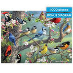 Buy now Buffalo Games - Birds in an Orchard - Hautman - 1000 Piece Jigsaw Puzzle for Adults, Challenging Bird Puzzle for Game Nights, Finished Size 26.75 x 19.75, Made in the USA at indiglob india