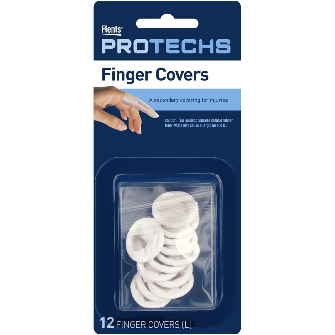 Buy now Flents First Aid Finger Covers, 12 Count, Small, Medium, Large, X-Large, Protects Finger While Healing From Injury (3 Pairs Each of S/M/L/XL) (69626) 12 Count (Pack of 1) 12 Count - Large Finger Cots at indiglob india