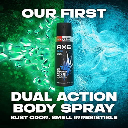 Buy now Axe Body Spray Deodorant For Long Lasting Odor Protection, Phoenix Deodorant For Men Formulated Without Aluminum 4oz 4 Count at indiglob india