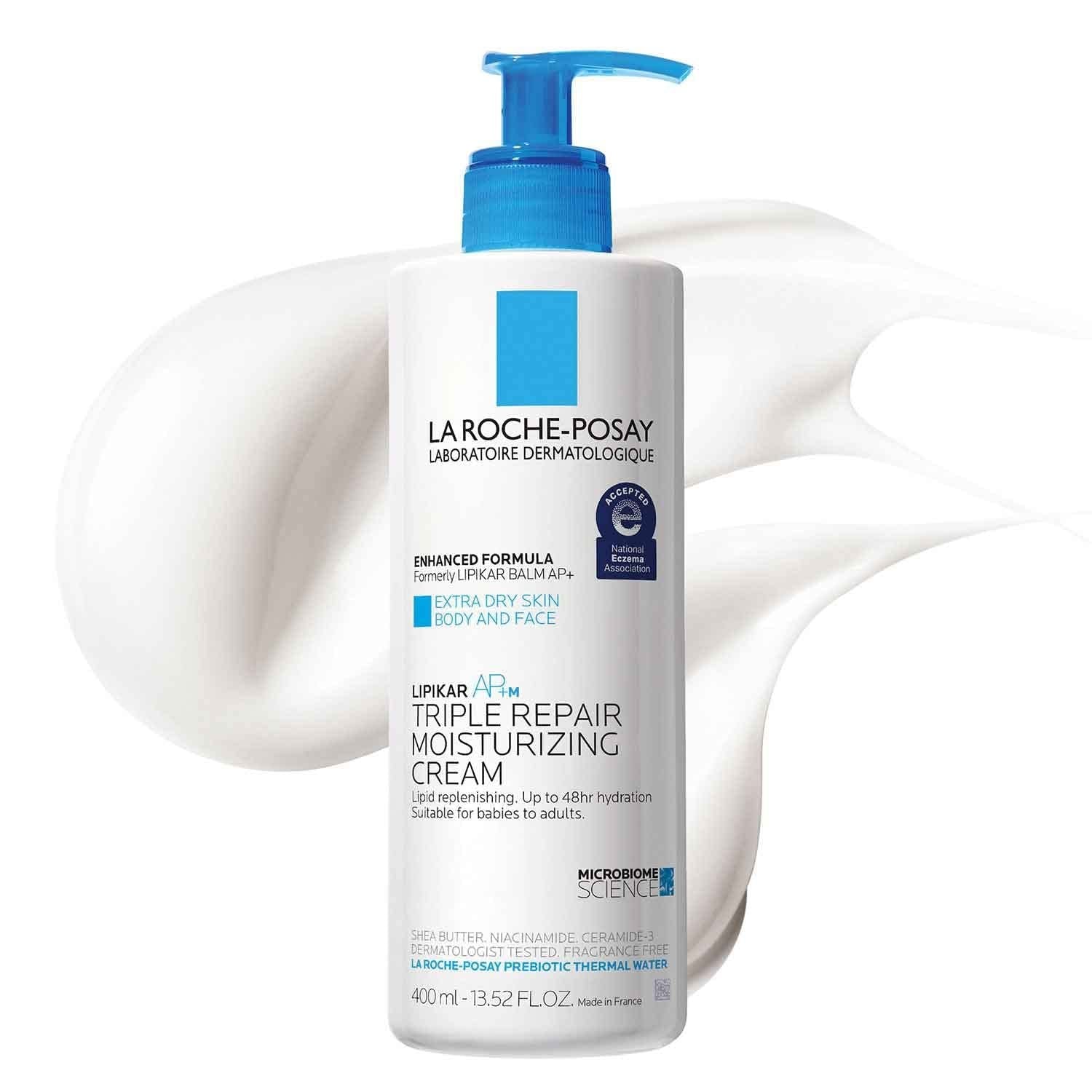 Buy now La Roche-Posay Lipikar AP+ Triple Repair Moisturizing Cream | Face & Body Lotion For Dry Skin | Shea Butter & Niacinamide Moisturizer | Gentle Face & Body Cream For Dry, Rough & Sensitive Skin at indiglob india