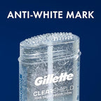 Buy now Gillette Antiperspirant and Deodorant for Men, 72hr Sweat & Odor Protection, Long Lasting Freshness, Anti-White Mark Technology, Clear Gel, Tropical Breeze Scent, 3.8 oz (Pack of 3) at indiglob india