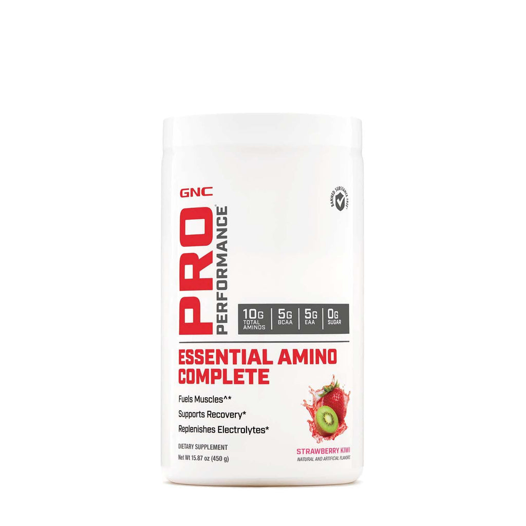 Buy now GNC Pro Performance Essential Amino Complete, Strawberry Kiwi, 15.87 oz., Supports Muscle Recovery at indiglob india