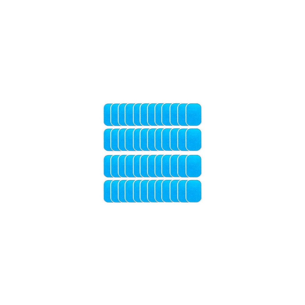 Buy now 50 Pcs/25 Packs Pads Abs Trainer Replacement Gel Sheet for Abdominal Muscle Trainer, Accessory for Ab Workout Toning Belt. at indiglob india