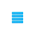 Buy now 50 Pcs/25 Packs Pads Abs Trainer Replacement Gel Sheet for Abdominal Muscle Trainer, Accessory for Ab Workout Toning Belt. at indiglob india