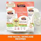 Buy now Palmer's Cocoa Butter Formula Pregnancy Skin Care Kit for Stretch Marks and Scars, Dermatologist Approved, Gift for Mom to Be, 4 Piece Full Size Set at indiglob india