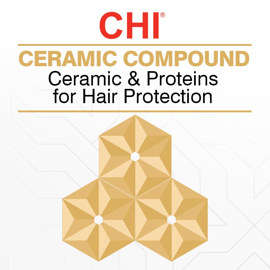 CHI Helmet Head Extra Firm Hairspray, Professional Extra Strong Hold Styling Spray for Humidity Resistance & Voluminous Hair, Sulfate & Paraben-Free Finish, 10 Oz