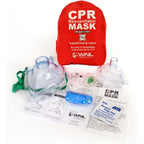 Buy now WNL Products CPR Rescue Mask, Adult/Child & Infant Pocket Resuscitator, Soft Case Kit with Belt Clip at indiglob india