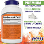 Buy now Now L-Lysine 500 mg, 360 Vegetarian Capsules at indiglob india