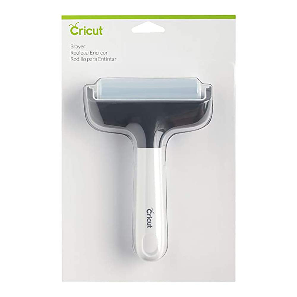 Cricut Brayer, Rubber Roller for Crafts, Works with Fabric, Vinyl, Iron-On & Inking Blocks